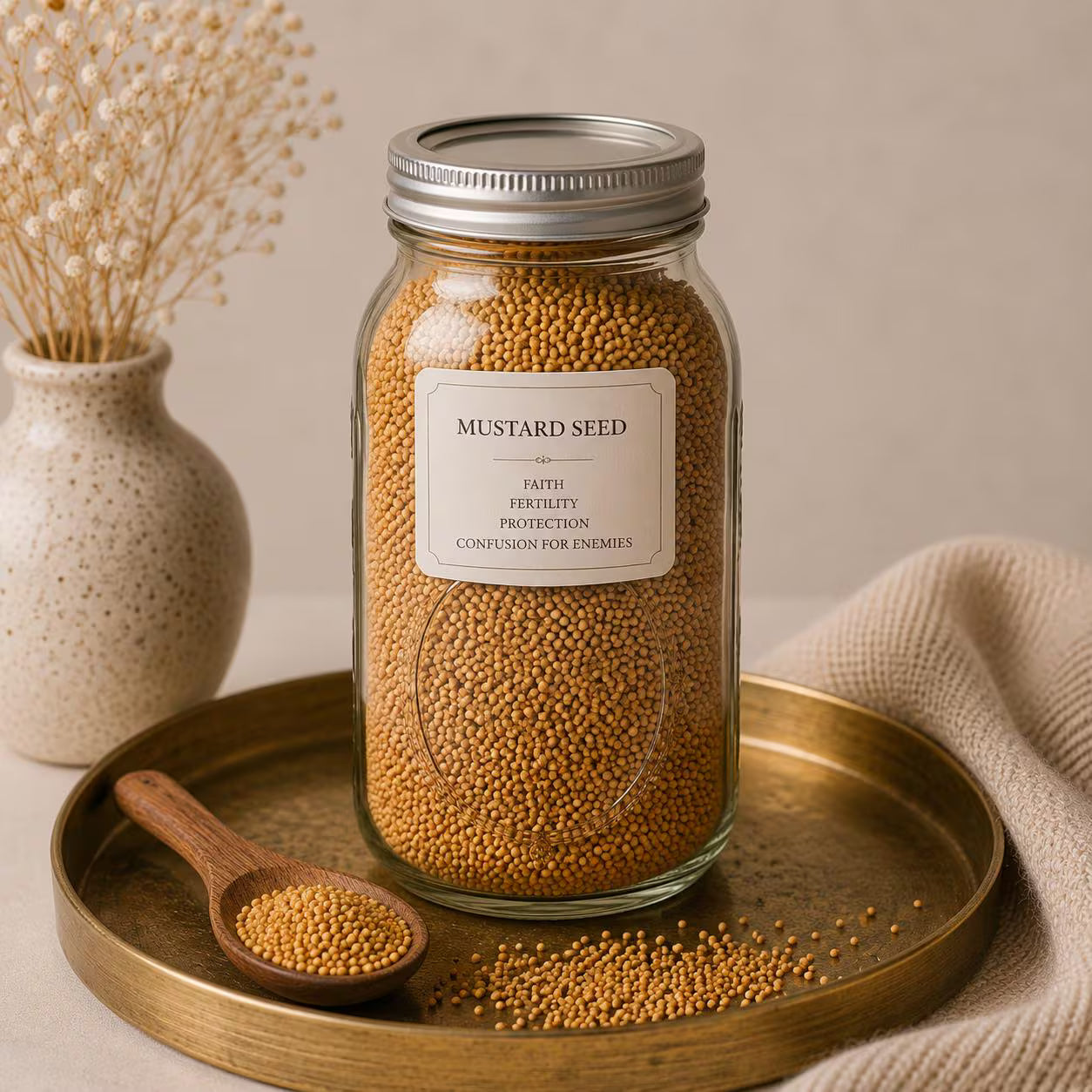 Organic Mustard Seed Yellow