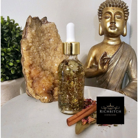Business Success Oil - Luxury Hoodoo Conjure Oil for Career Growth & Sales